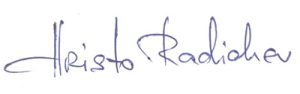 Hristo signature